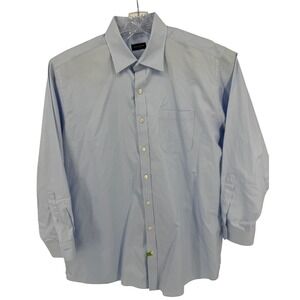 Proper Cloth Shirt 17.3 34.5 Thomas Mason Light Blue‎ Mini Gingham Twill Dress